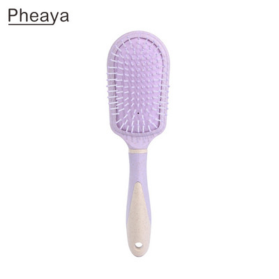 Pheaya veliki pločasti češalj Boja Airbag Češalj Njega kose Vlasište Četka za kosu Alat za oblikovanje Žene Muškarci Salonski dodaci