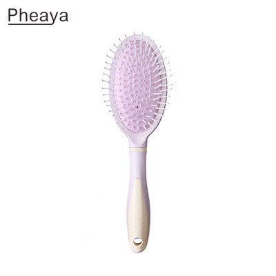 Pheaya veliki pločasti češalj Boja Airbag Češalj Njega kose Vlasište Četka za kosu Alat za oblikovanje Žene Muškarci Salonski dodaci