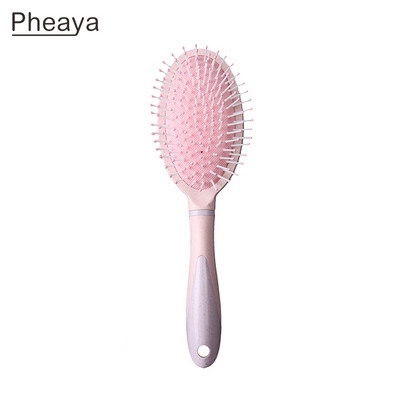Pheaya veliki pločasti češalj Boja Airbag Češalj Njega kose Vlasište Četka za kosu Alat za oblikovanje Žene Muškarci Salonski dodaci