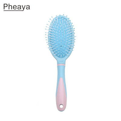 Pheaya veliki pločasti češalj Boja Airbag Češalj Njega kose Vlasište Četka za kosu Alat za oblikovanje Žene Muškarci Salonski dodaci
