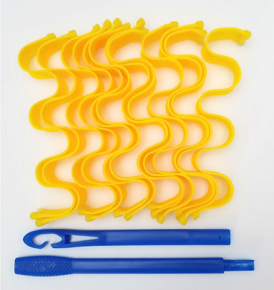 12 komada čarobnog uvijača za kosu DIY valoviti valjci za uvijanje kose prijenosni štapići za frizure 30 cm izdržljivi alati za uvijanje kose