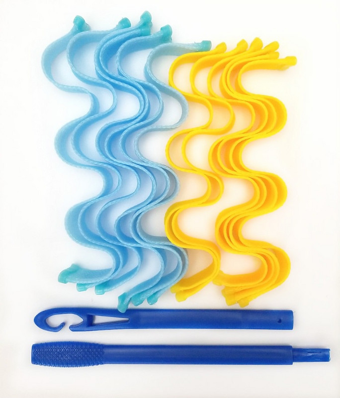 12 komada čarobnog uvijača za kosu DIY valoviti valjci za uvijanje kose prijenosni štapići za frizure 30 cm izdržljivi alati za uvijanje kose