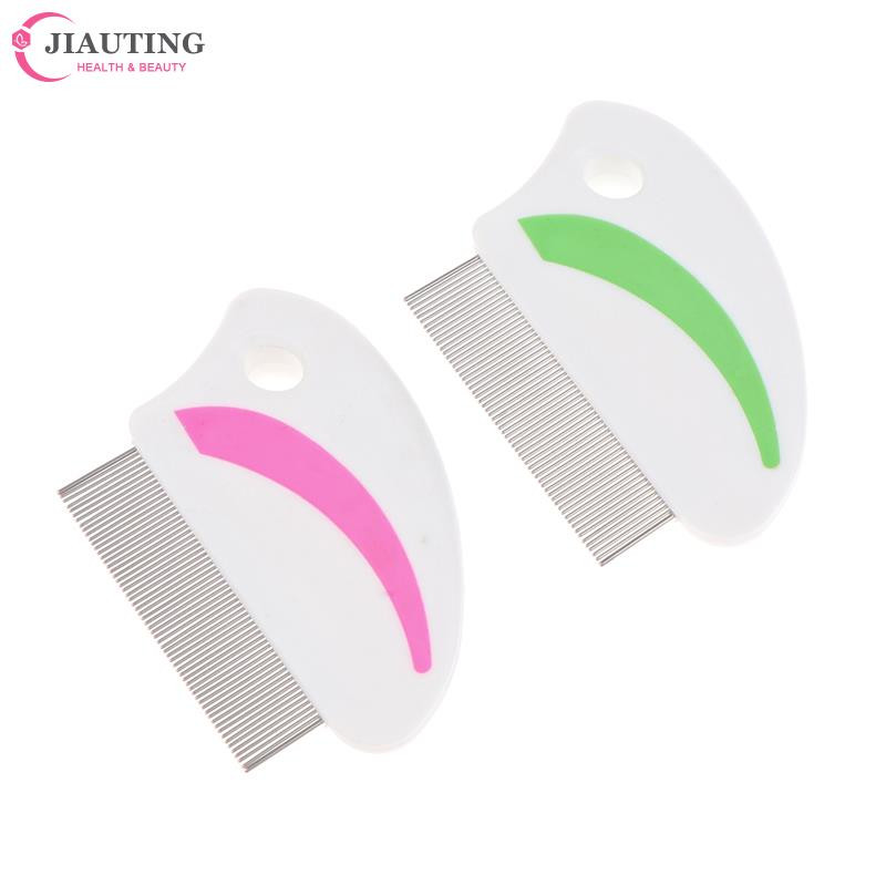 1kom Čelični terminator češalj za uši, dječji češalj za uklanjanje kose, zubi velike gustoće, bez gnjida, dugi zubi, protuklizne trake, češalj za uši