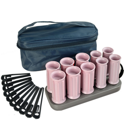 10 KOM/Set Uvijači za kosu Električna cijev Grijani valjak Štapići za oblikovanje kovrčave kose Alati Masažni valjak Uvijači Dodaci 25 mm-30 mm