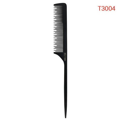 Point-tail Highlight Comb Υψηλής γυαλάδας Χτένα Point-tail Πλαστική χτένα κομμωτηρίου Χρώμα βούρτσα χτενίσματος Εργαλείο ύφανσης με κλιπ μαλλιών
