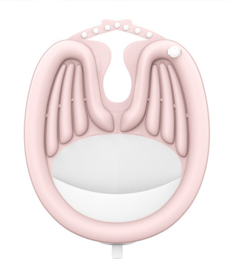 Prijenosni umivaonik za kosu na napuhavanje Sklopivi ugrađeni naslon za glavu na napuhavanje Umivaonik za šampon za kosu Alati za starije trudnice