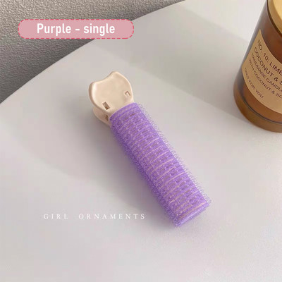 Natūralus pūkuotas plaukų suktukų rinkinys, skirtas miegoti nakčiai, daugkartinio naudojimo plaukų šaknis pūkuotas segtukas moterims, merginoms, nešiojami formavimo įrankiai