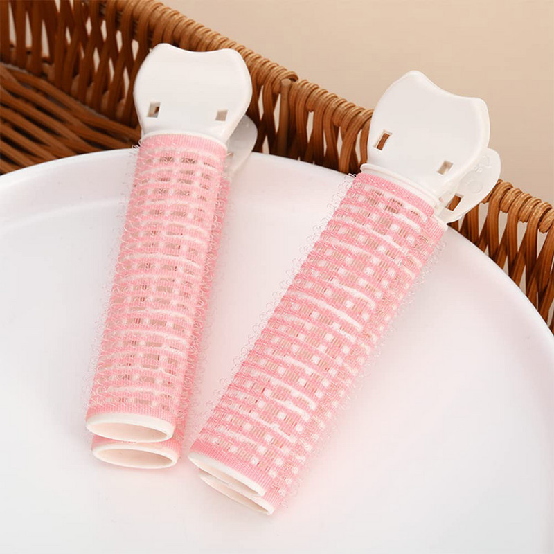 Natūralus pūkuotas plaukų suktukų rinkinys, skirtas miegoti nakčiai, daugkartinio naudojimo plaukų šaknis pūkuotas segtukas moterims, merginoms, nešiojami formavimo įrankiai