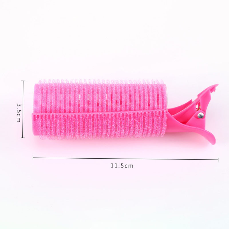 2/4 buc Role de păr leneș Rădăcină de păr Breton pufos Breton Agrafe de păr din plastic autoadezive pentru ondulare Agrafe pentru coafat Unelte Trandafir