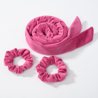 JAUNA Nekarsējama kērlinga stieņa galvas saite bez karstuma matu ruļļi Lazy Bow matu ruļļi gulēšanai, mīksta karstuma cirtas DIY matu veidošanas rīks