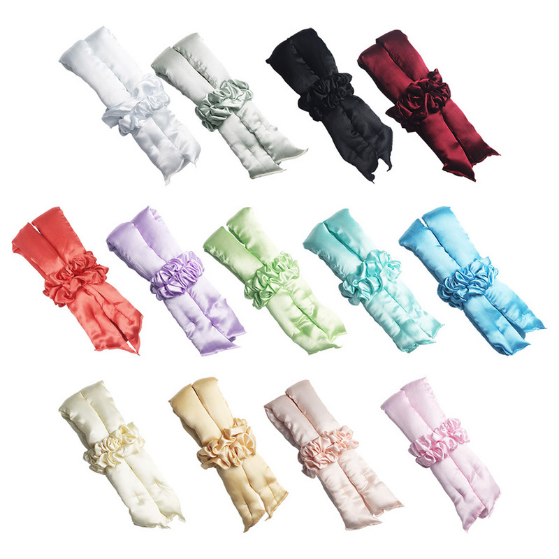 Mekani uvijači za kosu Svileni uvijači bez zagrijavanja Traka za glavu Sleep Overnight Stvara kovrče Valovi Vrpca bez zagrijavanja Uvijači za kosu Satenski alat