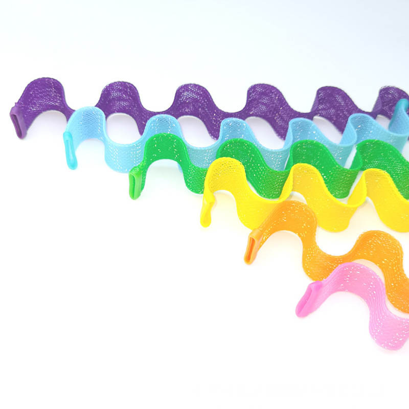 12/10 Vnt Nešildomų garbanų plaukų voleliai Moteriški plaukų garbanojimo žnyplės Galvos juostelė Mieganti Minkšta bangų formuotoja Be karštų garbanų suktukai modeliuotojas