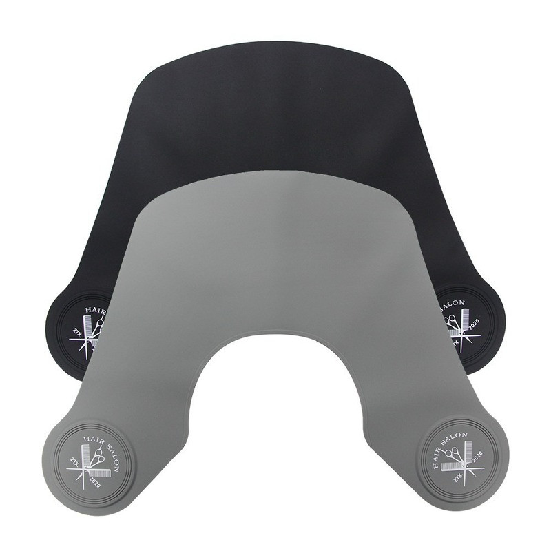 Apvyniojimas dažymas plaukų formavimas kaklo apykaklės apdangalas Silikoninis apsiaustas kirpyklai šukuosenų salonas „pasidaryk pats“ plaukų formavimo įrankis
