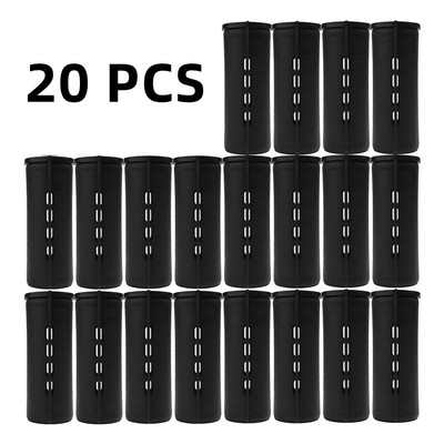 20 buc Tije de permanentă extra mari Tije pentru păr natural Val la rece pentru rulouri de păr lung Curling Curling Styling pentru femei Home Hairdre