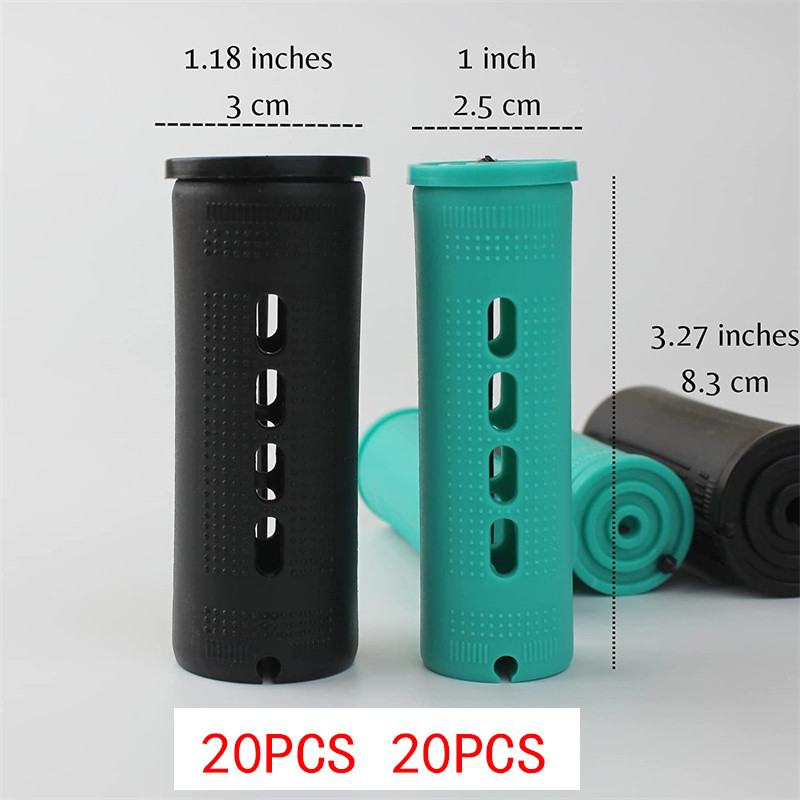 20 buc Tije de permanentă extra mari Tije pentru păr natural Val la rece pentru rulouri de păr lung Curling Curling Styling pentru femei Home Hairdre