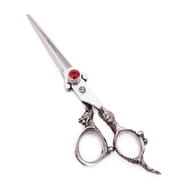 Kirpyklos žirklės 5,5" 6" japoniškos 440C plaukų kirpimo žirklės Profesionalios drakono rankenos retinimo žirklės saloninės plaukų žirklės Z9007