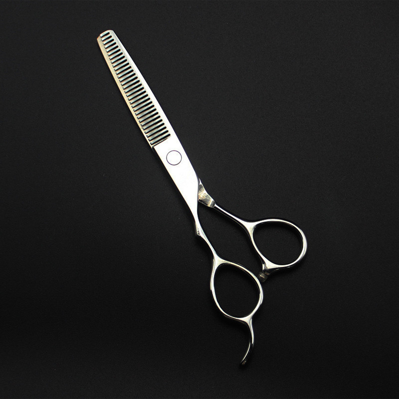profesionalios Japan 440c kairiarankės 5,5 6'' sidabro kirpimo plaukų žirklės plaukų kirpimas retinimas kirpėjas kirpimas žirklės kirpyklos žirklės