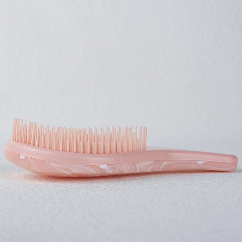 Marmurinės „Magic Soft Tooth“ šukos Antistatinis plaukų šepečio rankenėlė, susivėlusi šukos dušo masažo šukos salono plaukų formavimo priemonė