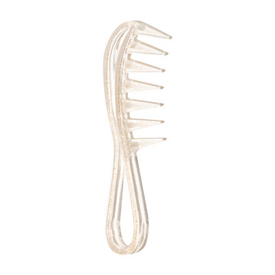 Retro olejová hlavica so širokými zubami hrebeň na rozčesávanie kučeravých vlasov salón kadernícky hrebeň masážny na styling vlasov holičstvo domáce použitie