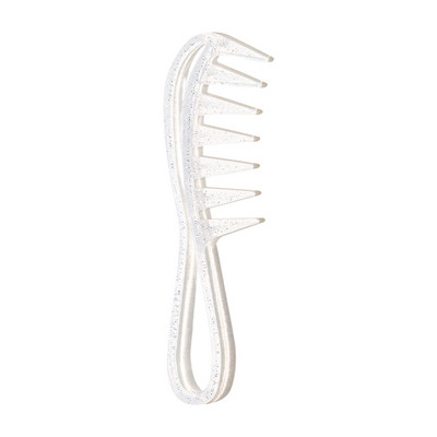 Retro olejová hlavica so širokými zubami hrebeň na rozčesávanie kučeravých vlasov salón kadernícky hrebeň masážny na styling vlasov holičstvo domáce použitie