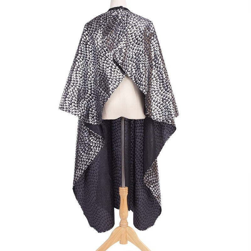 Kirpimas Kirpėjas Plunksnų audinys suaugusiems Namų salonas Neperšlampamas plunksnas Kirpyklų audinys Prijuostė Plaukų kirpimas Suknelė Cape Nauja