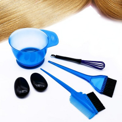 5 buc/set bol de păr pieptene perii unelte mixer pentru culoarea părului nuanță pentru salon de coafură set de coafură