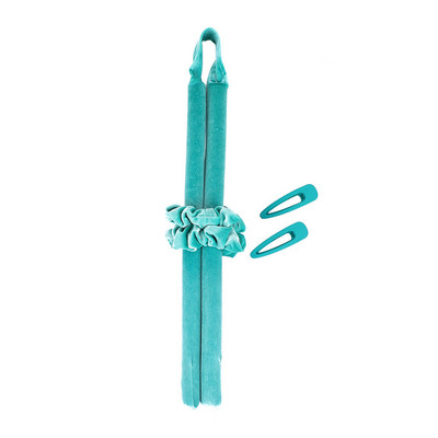 Velvet Soft Curler Gariem īsiem Matiem Produkti Nekarstoši matu ruļļi Bez karstuma lokošanās sūklis stieņa galvas saite Lazy curler veidošanas rīki