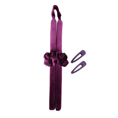 Velvet Soft Curler Gariem īsiem Matiem Produkti Nekarstoši matu ruļļi Bez karstuma lokošanās sūklis stieņa galvas saite Lazy curler veidošanas rīki