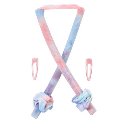 Velvet Soft Curler Gariem īsiem Matiem Produkti Nekarstoši matu ruļļi Bez karstuma lokošanās sūklis stieņa galvas saite Lazy curler veidošanas rīki