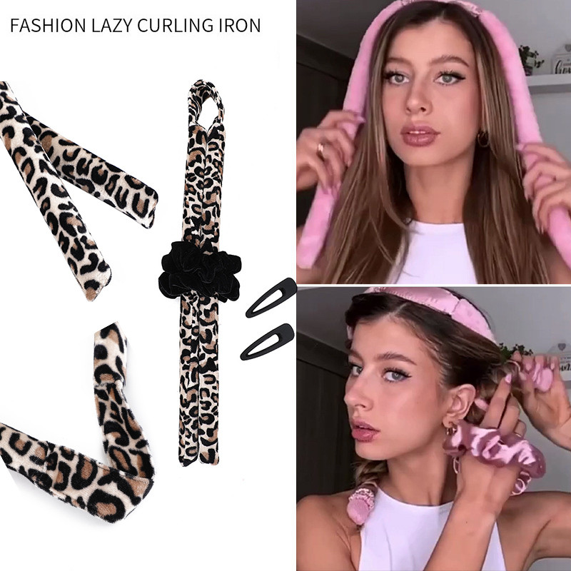 Velvet Soft Curler Gariem īsiem Matiem Produkti Nekarstoši matu ruļļi Bez karstuma lokošanās sūklis stieņa galvas saite Lazy curler veidošanas rīki