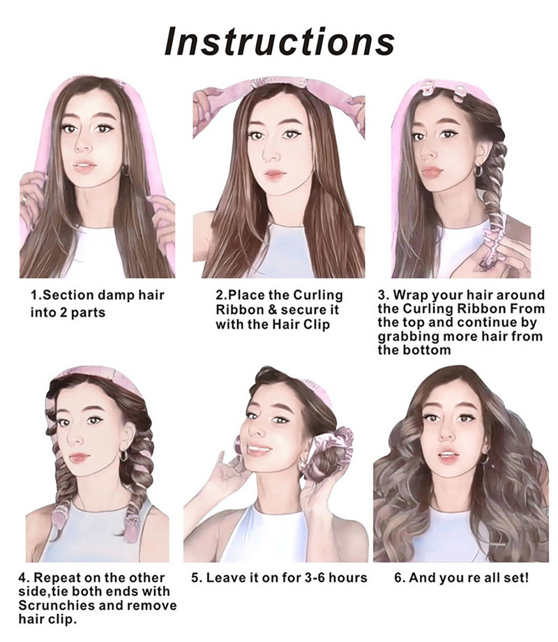 Velvet Soft Curler Gariem īsiem Matiem Produkti Nekarstoši matu ruļļi Bez karstuma lokošanās sūklis stieņa galvas saite Lazy curler veidošanas rīki