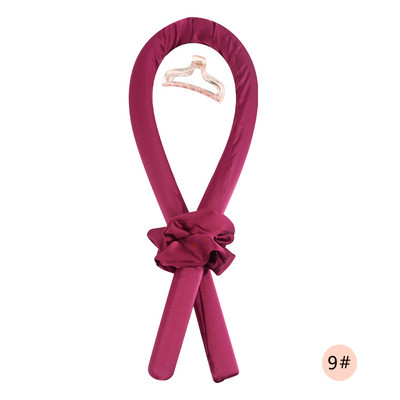 Lazy Silk Ribbon Uvijač za kosu Pjena za spavanje Spužva Heatless Štap za uvijače Traka za glavu Big Wave Uvijači Set Alati za oblikovanje