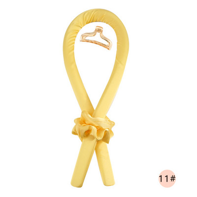 Lazy Silk Ribbon Uvijač za kosu Pjena za spavanje Spužva Heatless Štap za uvijače Traka za glavu Big Wave Uvijači Set Alati za oblikovanje