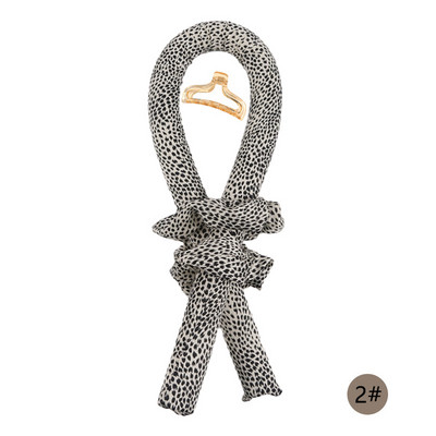 Lazy Silk Ribbon Uvijač za kosu Pjena za spavanje Spužva Heatless Štap za uvijače Traka za glavu Big Wave Uvijači Set Alati za oblikovanje