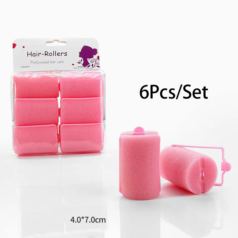 Mazas/Lielas Sūkļa cirtas Cirtaini Viļņaini Cirtaini Profesionālas Veidošanas Putas Mīkstas Sūklis Ruļļa Rollers Mitru Matu Putas Matu Putu Ruļļi