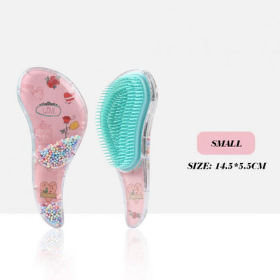 Hot Magic fogantyús fésű Antisztatikus Detangler Hot Comb Hajápoló Fejbőr Csökkenti Hajhullás Styling eszköz Fodrász kiegészítők