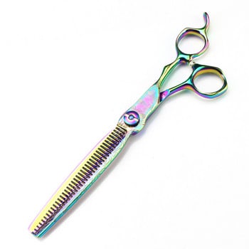 Професионална ножица за подстригване Rainbow Damascus 7\'\' Висококачествени ножици за подстригване фризьорски ножици за подстригване фризьорски ножици