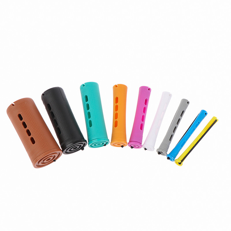 18 τμχ Εξαιρετικά μεγάλα λαστιχάκια Ρολά μαλλιών Κρύες ράβδοι περμανάντ Μπάρες για μπούκλες Κλιπ μαλλιών Χνουδωτό κυματιστό χτένισμα DIY 1768