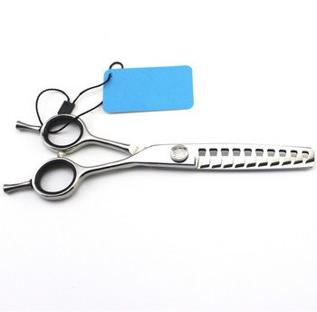 Професионална япония 440c 6 инча ножици за коса с извити зъби бръснар makas фризьорски салон ножици за изтъняване фризьорски ножици