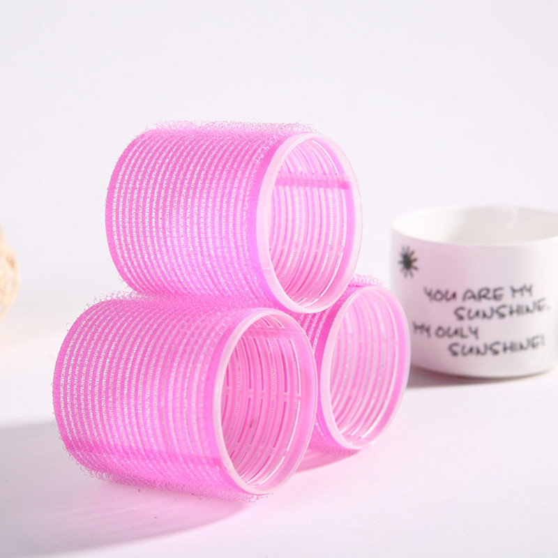 6 kom/Part Samoljepljivi prianjajući uvijači za kosu od smole Uvijači s dugim šiškama Salon DIY frizerski alati Uvijači za uvijanje kose Waver