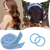 Šipka za kovrče bez zagrijavanja Traka za glavu bez topline Uvijači za kosu Lazy Hair Rollers Sleeping Soft Curl Bar Wave Formers DIY Alati za oblikovanje kose