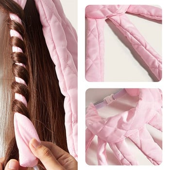 Heatless Rod curling Headband Octocurl Hair Curler No Heat Soft Foam Rollers Lazy Hair Curler Wave Formers Sleeping Styling Rolls