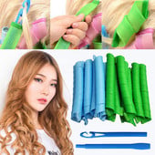 Heatless Hair Curler (30/45/55cm) No Heat Spiral Curls Modeler Magic Hair Roller Styling Kit for Women Home Salon DIY Hairstyle