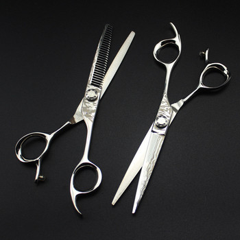 професионални ножици от дамаска стомана 6\'\' ножици за подстригване бръснар makas комплект ножици за подстригване фризьорски ножици