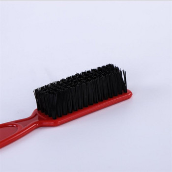 Salon Black Small Beard Styling Brush Професионална четка за бръснене Beard Brush Barber Vintage Oil Head Shape Carving Cleaning Brush