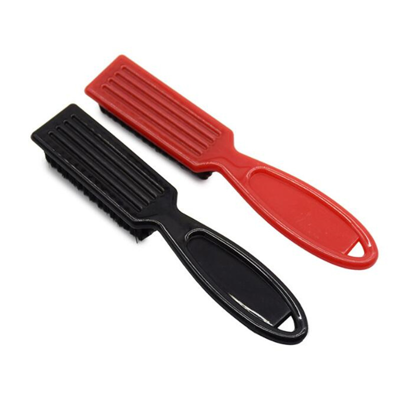 Salon crna mala četka za oblikovanje brade Profesionalna četka za brijanje brade Berber Vintage Oil Shape Četka za čišćenje rezbarije