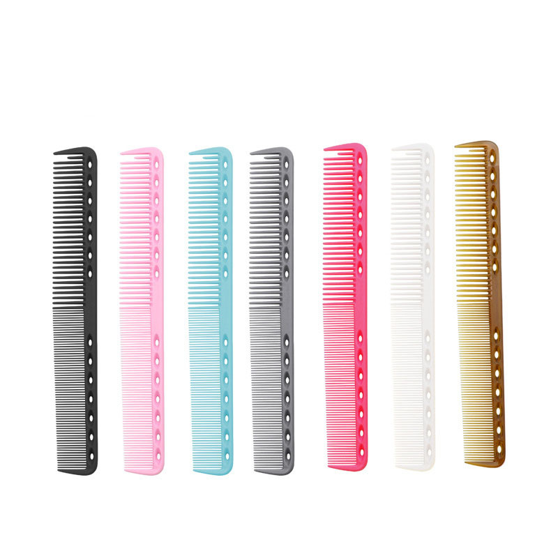 Profesionalni češljevi za kosu u 9 boja Brijački frizer Četka za šišanje Anti-statički zapetljani Pro Salon Hair Care Alat za oblikovanje