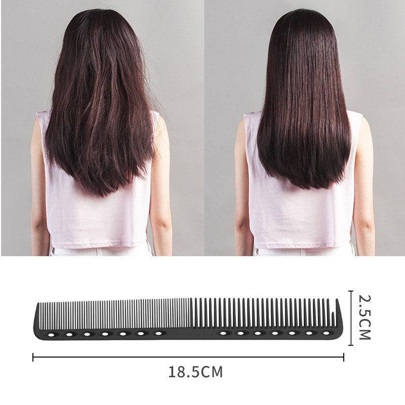 Profesionalni češljevi za kosu u 9 boja Brijački frizer Četka za šišanje Anti-statički zapetljani Pro Salon Hair Care Alat za oblikovanje