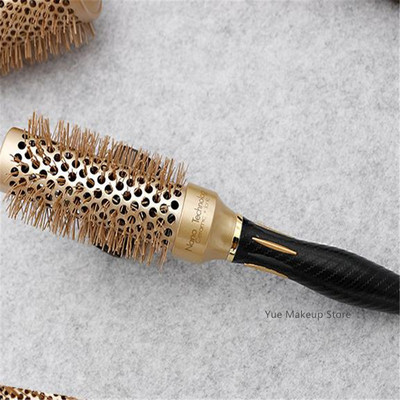 Više stilova Okrugli češalj za kosu Frizerski češalj za uvijanje kose Češalj Keramički češalj za željezo Salon Alat za oblikovanje Profesionalni 2