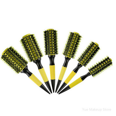 Više stilova Okrugli češalj za kosu Frizerski češalj za uvijanje kose Češalj Keramički češalj za željezo Salon Alat za oblikovanje Profesionalni 2